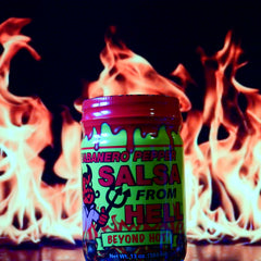 Habañero Salsa From Hell Beyond Hot