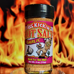 Ass Kickin’ Garlic Hot Salt