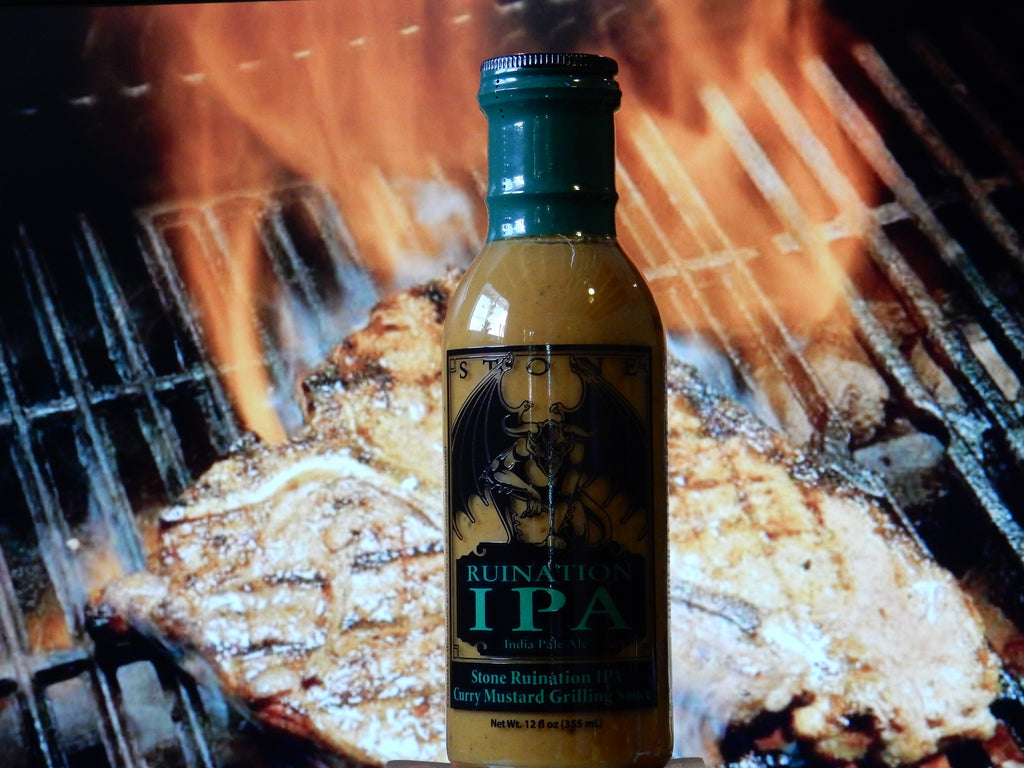 Stone Ruination India Pale Ale Curry Mustard Grilling Sauce