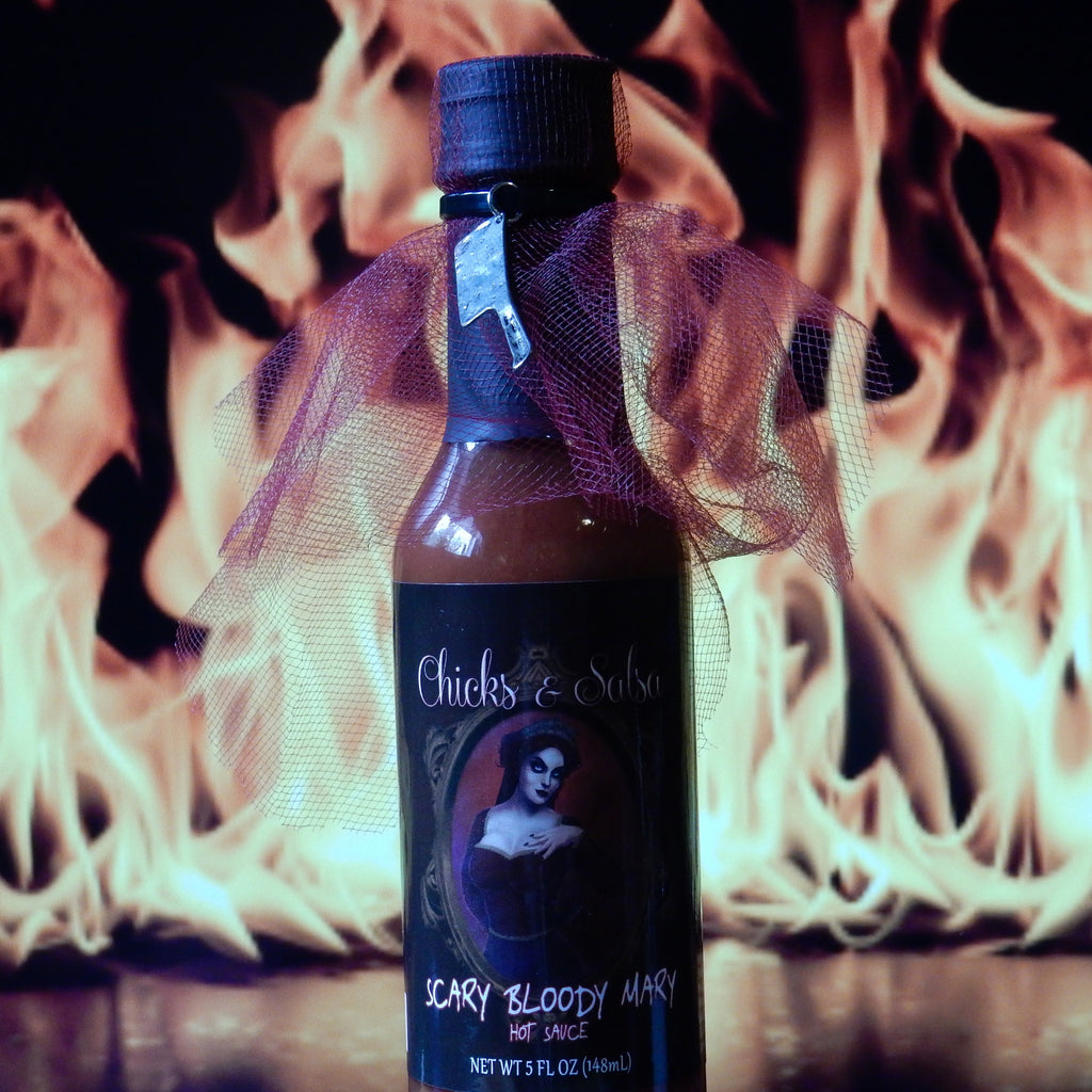 Chicks & Salsa Scary Bloody Mary Hot Sauce