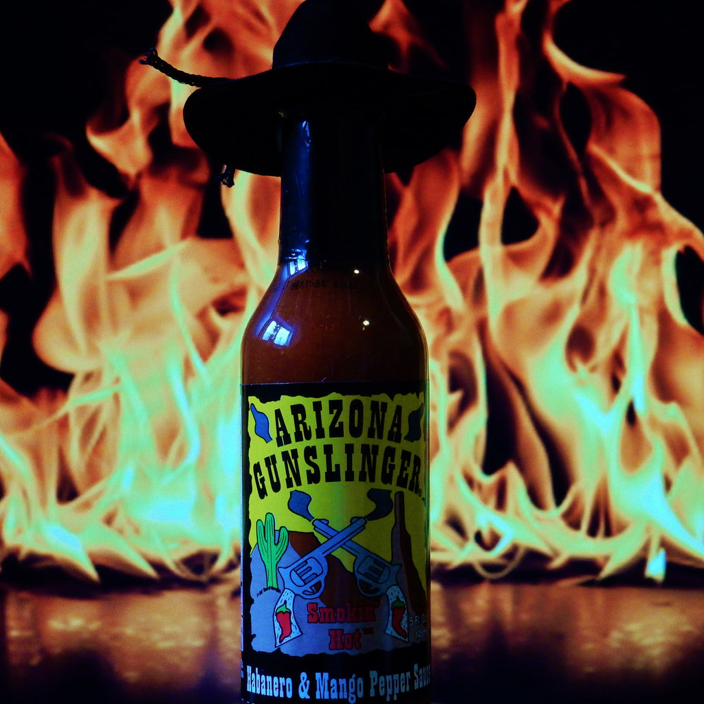 Arizona Gunslinger Smokin Hot Habanero and Mango Hot Sauce