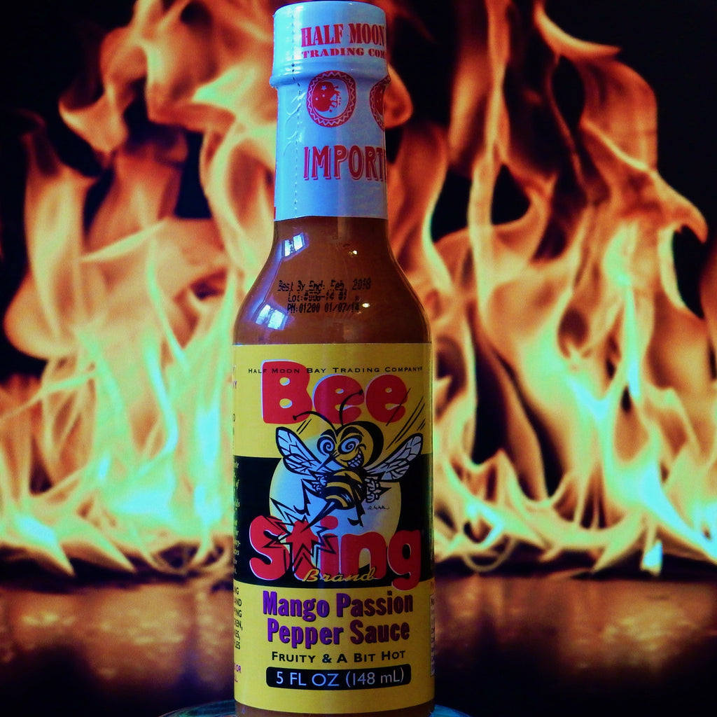 Bee Sting Mango Passion Pepper Sauce – The Flaming Hoop Chilies