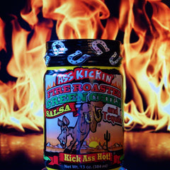 Ass Kickin' Roasted Green Chile and Tequila Salsa