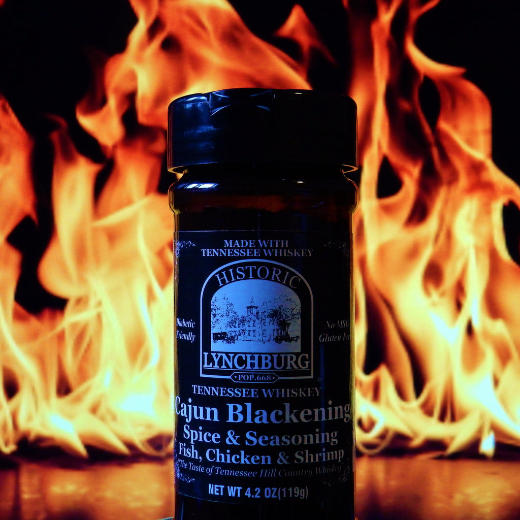 Historic Lynchburg Tennessee Whiskey Cajun Blackening Spice and Rub