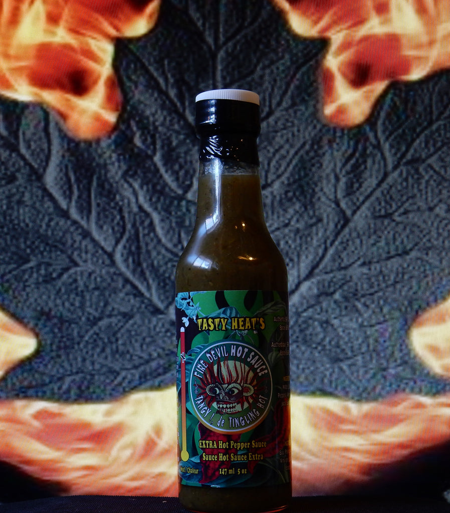 Tasty Heat's Fire Devil "Tangy" Hot Sauce