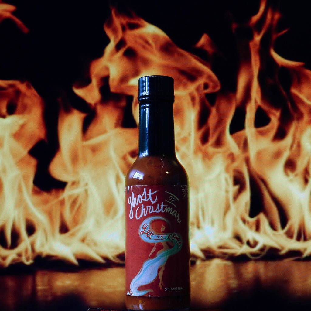Ghost Of Christmas Yet To Come Jolokia Ghost Pepper Hot Sauce