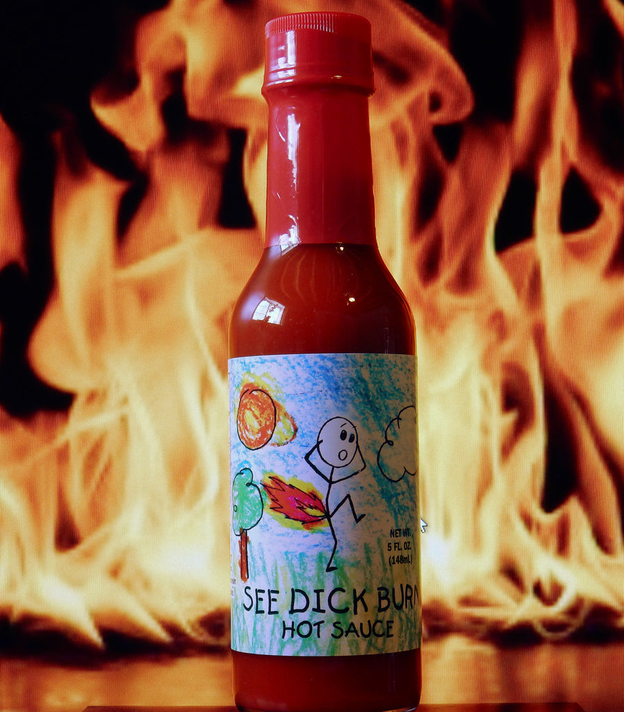 See Dick Burn Hot Sauce