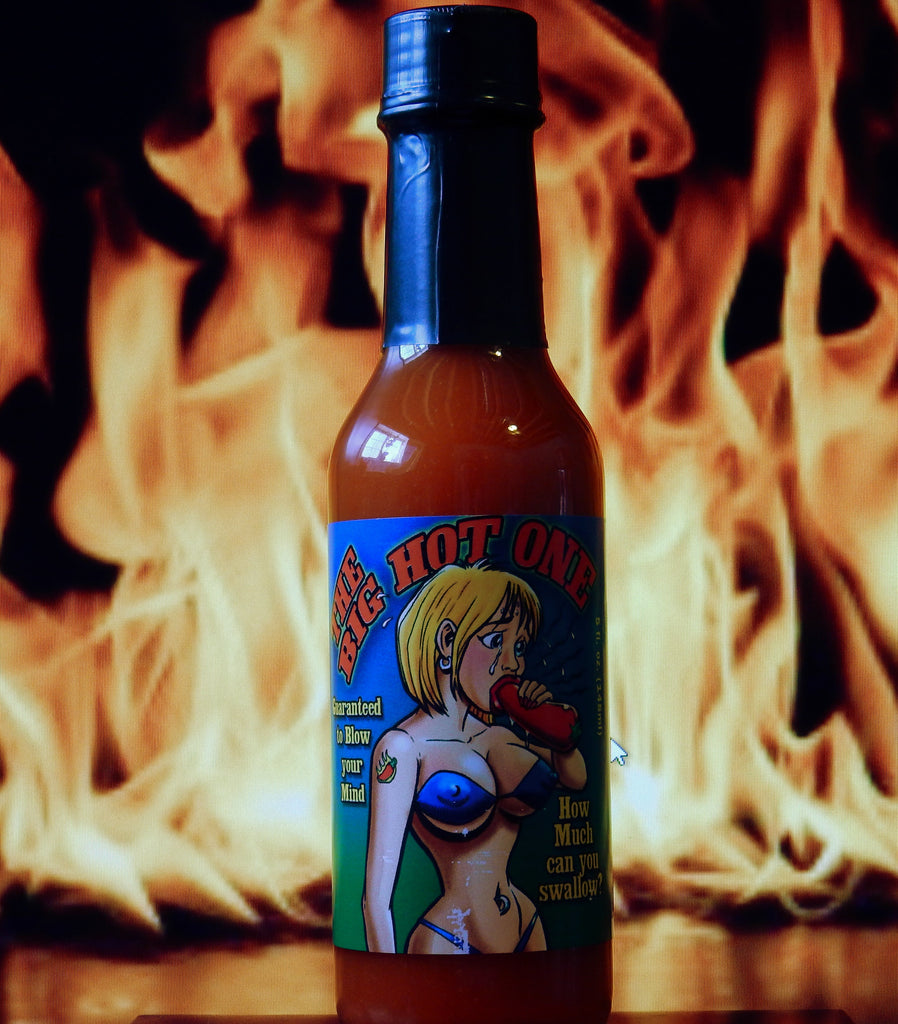 The Big Hot One - How Much Can You Swallow? Hot Sauce
