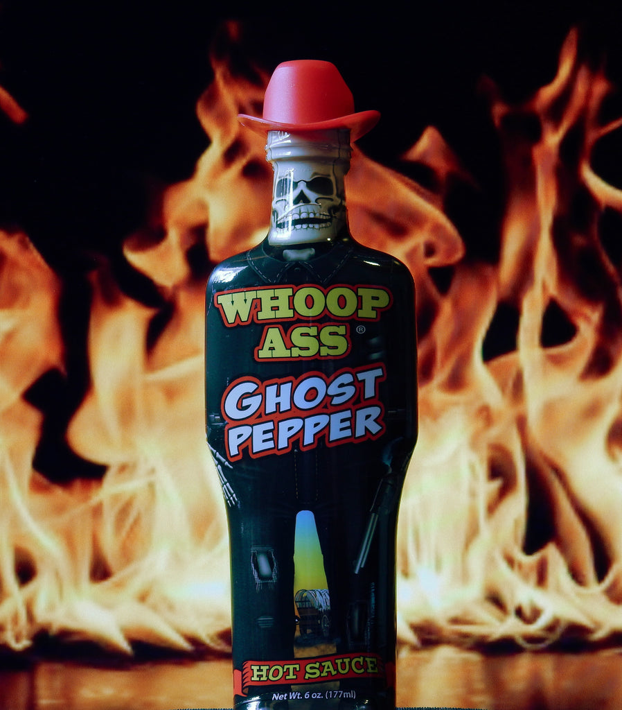 Whoop Ass Ghost Pepper Hot Sauce
