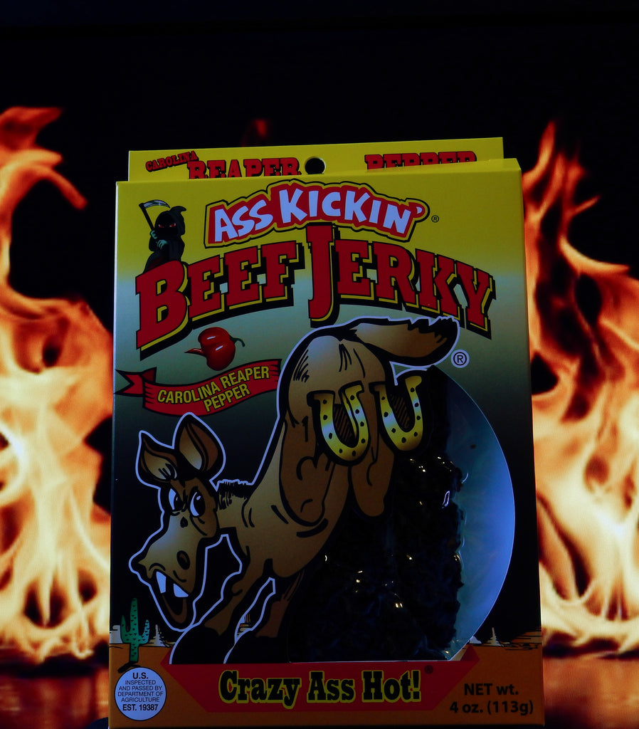 Ass Kickin’ Carolina Reaper Pepper Beef Jerky