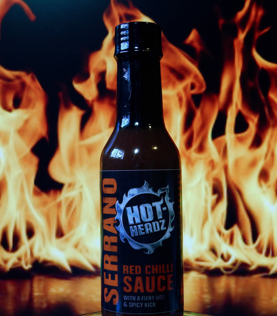 Hot-Headz Serrano Red Chilli Hot Sauce