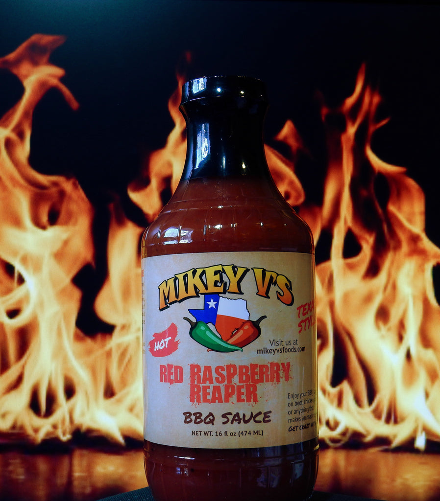 Mikey V's Red Raspberry Reaper BBQ Sauce