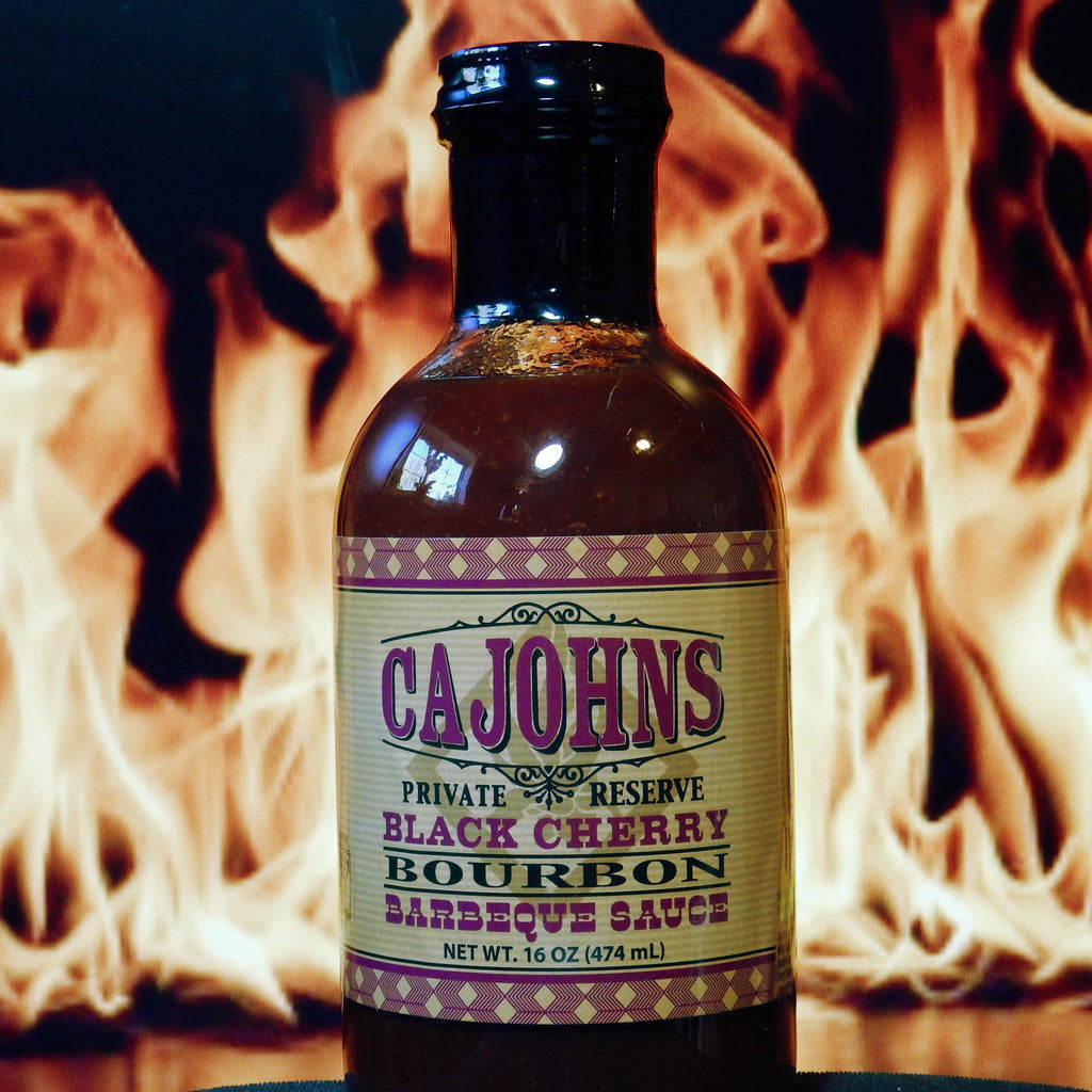 CaJohns Black Cherry Bourbon Barbecue Sauce