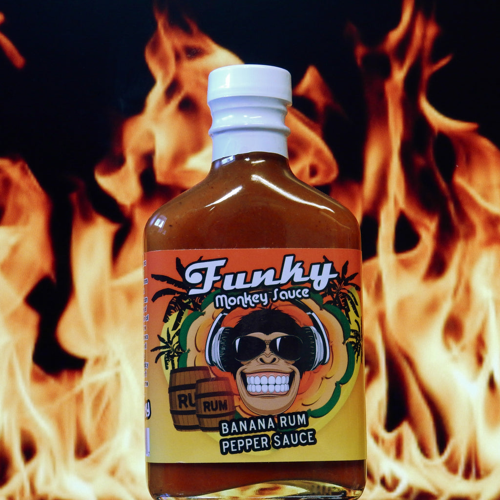 Funky Monkey Sauce - Banana Rum Pepper Sauce