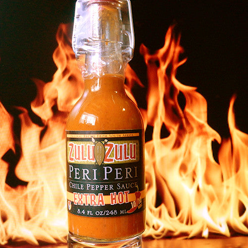 Zulu Zulu Peri-Peri Chile Pepper Sauce Extra Hot